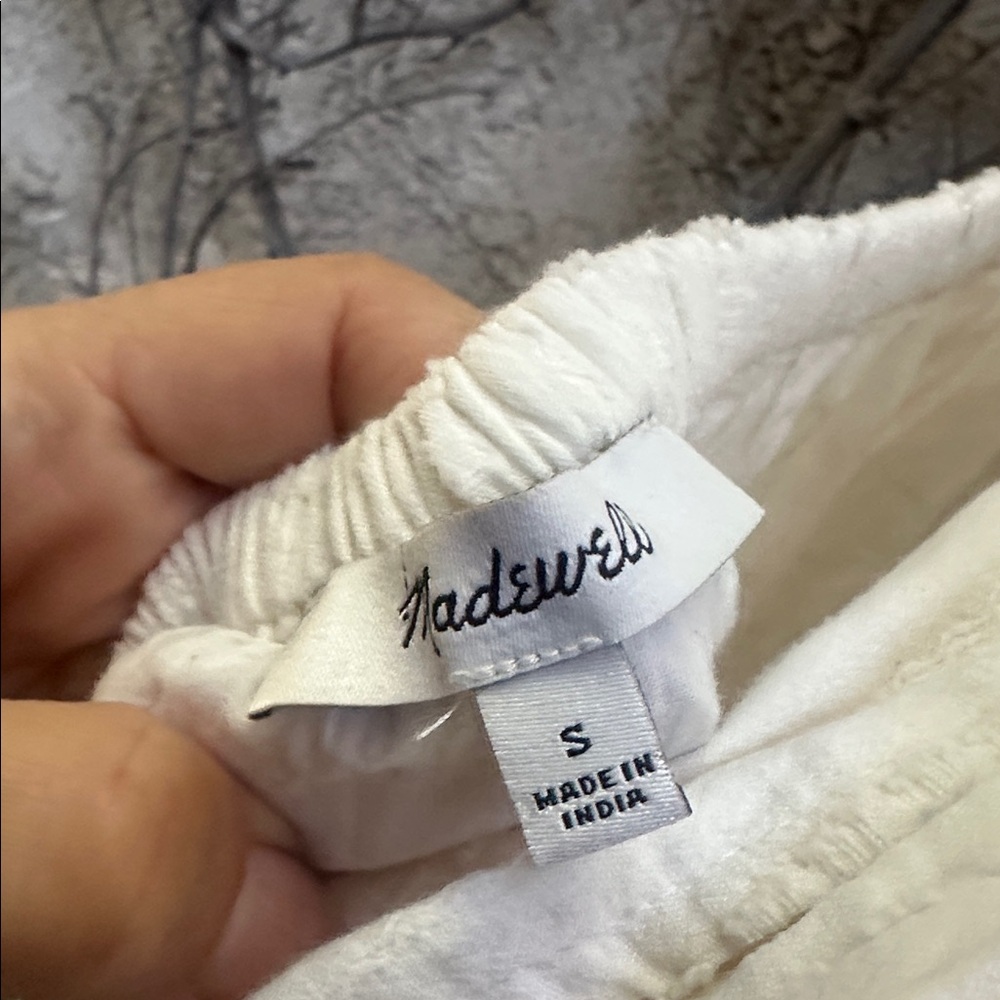 Madewell Ruffle Strip Dress - Picture 8 of 8